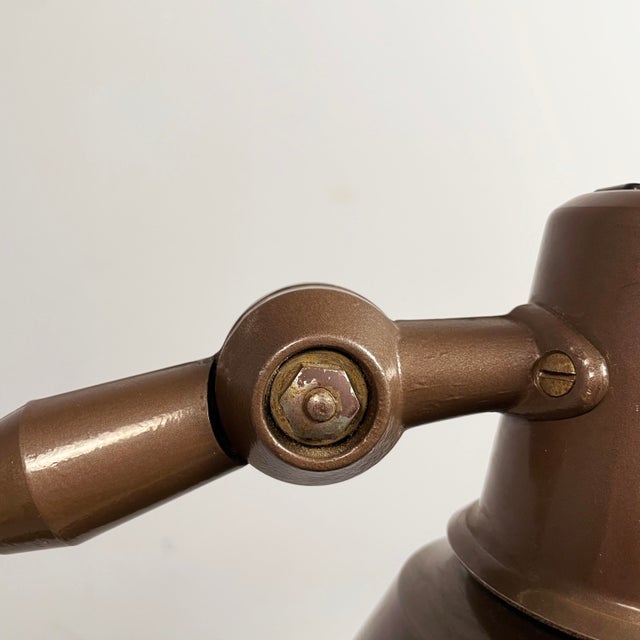 Mid-Century Modern Italian Brown Table Lamp from Stilnovo, 1960s For Sale - Image 15 of 18