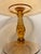 Mid 20th Century Mid-Century Modern Italian Amber Art Glass Tazza With Twisted Stem For Sale In Los Angeles - Image 6 of 6