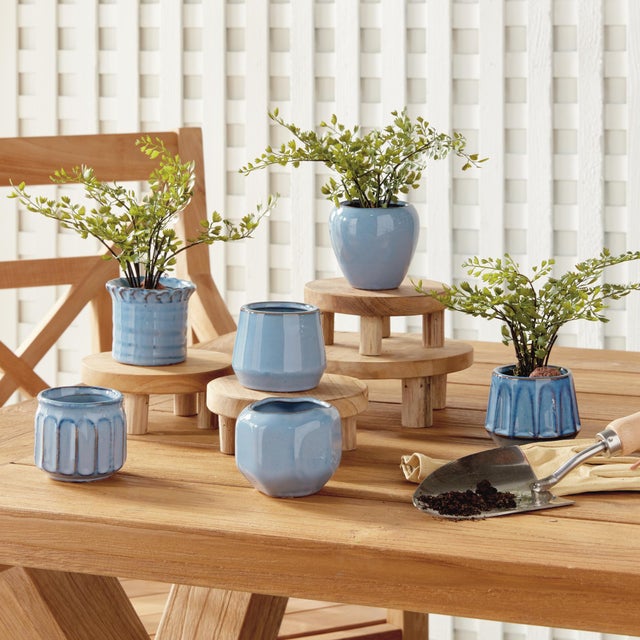 Dezie Mini Pots, Set Of 6 For Sale - Image 14 of 14