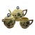 Vintage Mid-Century Modern Tiffany & Co., BlackBerry, Made in Portugal - 3 pcs Tea Set For Sale