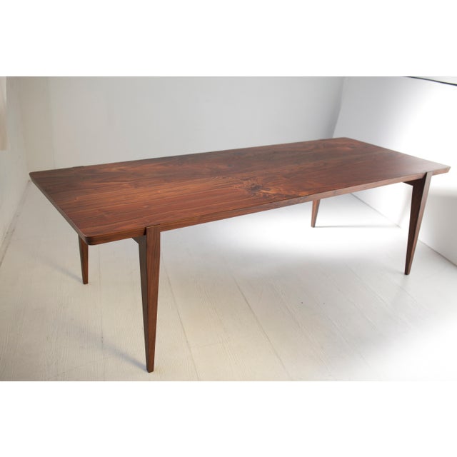 96" Oslo Dining Table in Oregon Walnut by Studio Moe For Sale - Image 4 of 8