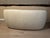 Animal Skin Cb2 X Goop Gwyneth Ivory Leather Loveseat For Sale - Image 7 of 10