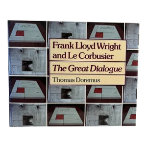 1985 Frank Lloyd Wright and Le Corbusier Book