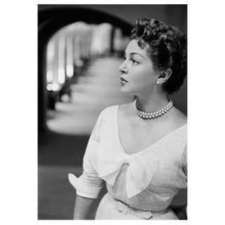 'Lana Turner at the Louvre' Unframed Archival Pigment Print For Sale