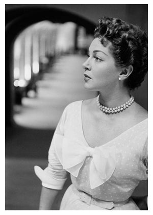 'Lana Turner at the Louvre' Unframed Archival Pigment Print