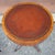 Wood Early 20th Century Georgian Style Tooled Leather Inset Mahogany Drum Table For Sale - Image 7 of 10