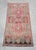 Hand-Knotted Turkish Petite Rug Low Pile Faded Colors DoorMat Yastik Rug - 20'' X 44'' For Sale - Image 11 of 13