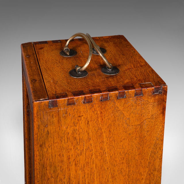 Antique Wine Bottle Presentation Case, English, Champagne Magnum Box, Regency For Sale - Image 9 of 12