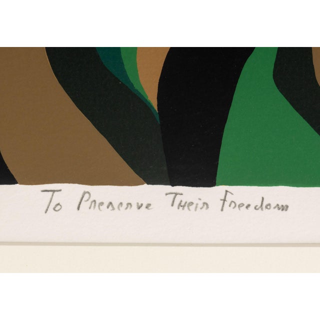 Jacob Lawrence "To Preserve Their Freedom", 1988 For Sale - Image 12 of 14