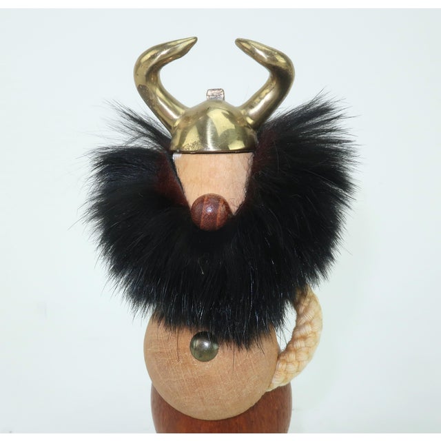 Carl Bent Danish Mid Century Modern Teak Viking Bottle Openers, a Pair For Sale - Image 9 of 13