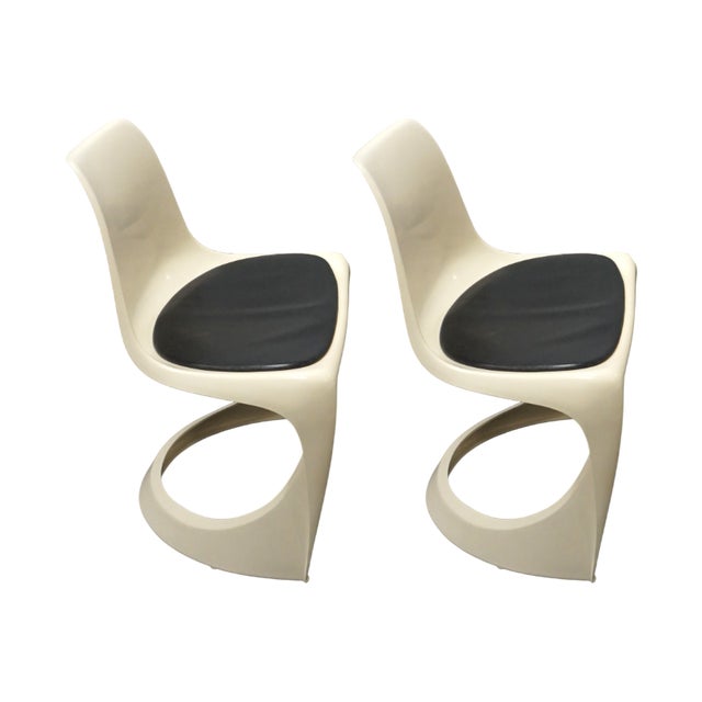 Model 290 Chairs by Steen Ostergaard for Cado, 1970, Set of 2 For Sale