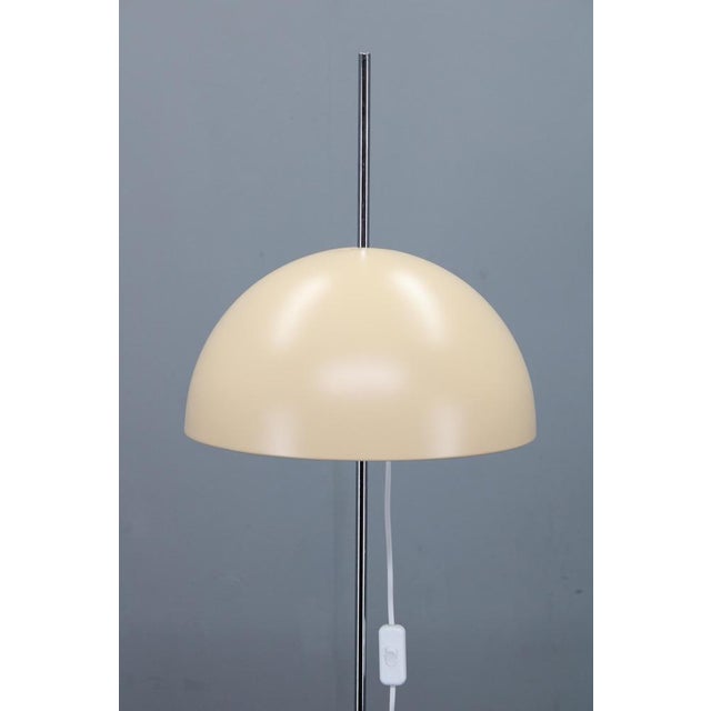 Mushroom Floor Lamp with Height-Adjustable Shade from Napako, Former Czechoslovakia, 1970s For Sale - Image 6 of 11