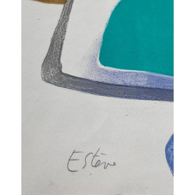 Maurice Estève, Grand Pavois, 1956, Lithograph For Sale - Image 8 of 9