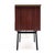 Ebony Period Mid-Century Modern, French Bar Cabinet, 1950 For Sale - Image 8 of 9