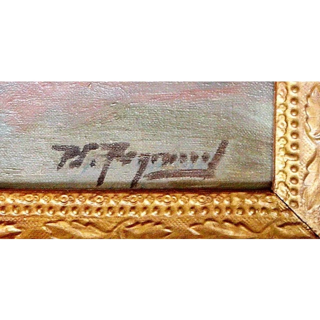 A Swiss scene by one of America's best Impressionists, Frank Peyraud, Leslie Hindman sold one of his works in a similar...