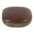 Vintage Leather and Brass Pill Box For Sale