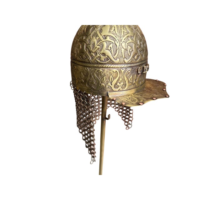 Hand-Forged Brass Armor Set For Sale - Image 10 of 13