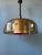 Gold Mid-Century Space Age Pendant Lamp from Herda, 1970s For Sale - Image 8 of 11