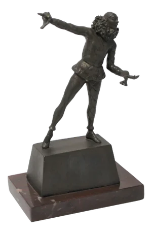 Harlequin Sculpture Art Deco 1920s
