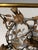 Brass 1970s Brass Coffee / Side Table With Birds and Branches For Sale - Image 8 of 12