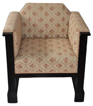 Set of Antique Art Nouveau Viennese Club Chairs by Josef Hoffmann