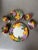 Great set for serving appetizers or dessert to four people. Set of dishes from Fitz & Floyd. Vibrant multicolored...