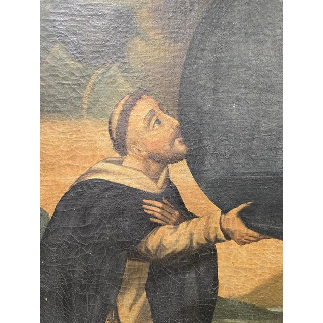 Baroque School Artist, Figurative Composition, 18th Century, Oil Painting on Canvas For Sale - Image 11 of 15