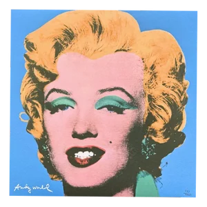 After Andy Warhol, Marilyn Monroe Light Blue, 1980s, Print