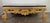 Wood Baroque-Style 22k Gold Leaf Carved Coffee Table With Black Stone Top For Sale - Image 7 of 13
