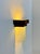 Art Deco Modernist Wall Sconce in Oak and Frosted Glass, France, 1930 For Sale - Image 4 of 14