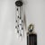 Stilnovo Large Vintage Italian Cascade Suspended Chandelier from Stilnovo, 1960s For Sale - Image 4 of 16