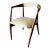 Vintage Mid-Century Modern Walnut Armchair Attributed to Laurence Peabody For Sale