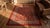 Red 1900s Red Paisley Rustic Antique Turkish Oushak Rug 5' X 6'9" Handknotted Wool Carpet For Sale - Image 8 of 9