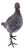 Vintage French Bronze Pigeon Sculpture, 1950s For Sale