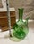 Mid-Century Green Glass Decanter For Sale - Image 4 of 5