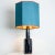 Lamp from Soholm with Silk Lampshade by René Houben, 1960s For Sale - Image 3 of 11