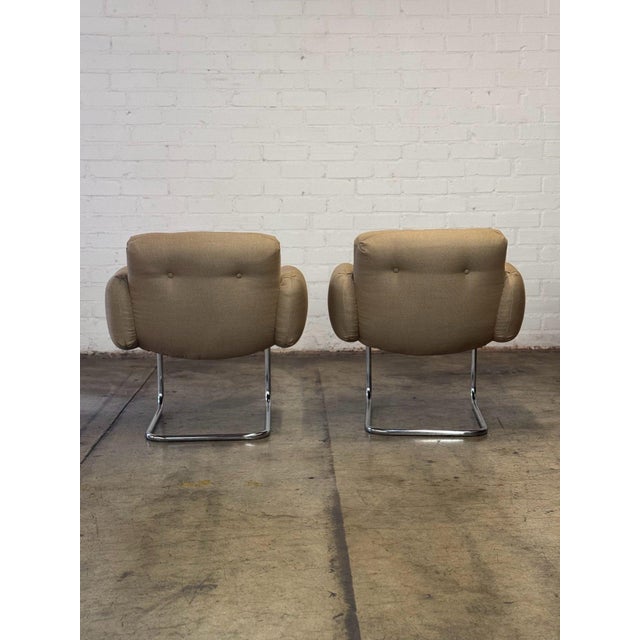 1960s Cantilevered Loungers by Harvey Probber - Pair For Sale - Image 11 of 12
