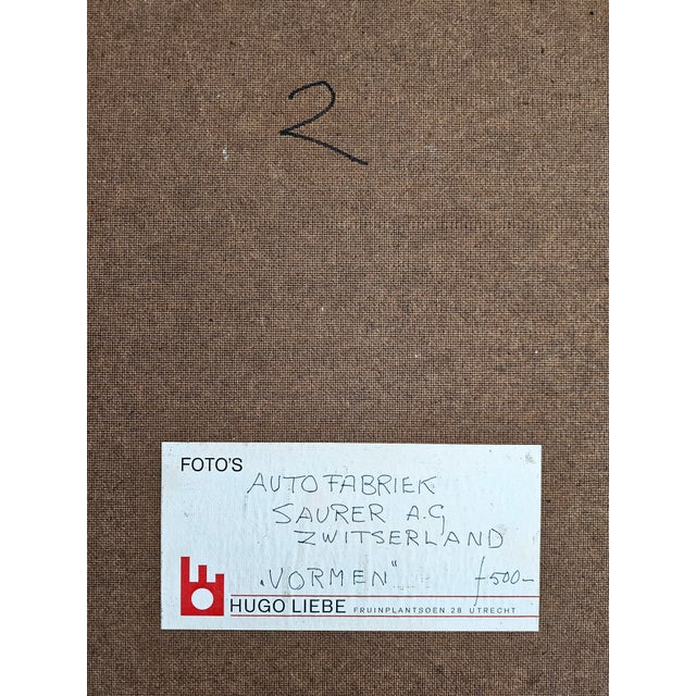 Modern Hugo Liebe, Gearbox, 1960s, Photographic Prints on Board, Set of 6 For Sale - Image 3 of 12