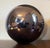 Early 20th Century Large Lavender Mercury Glass Garden Gazing Sphere or Witch's Ball For Sale - Image 5 of 12