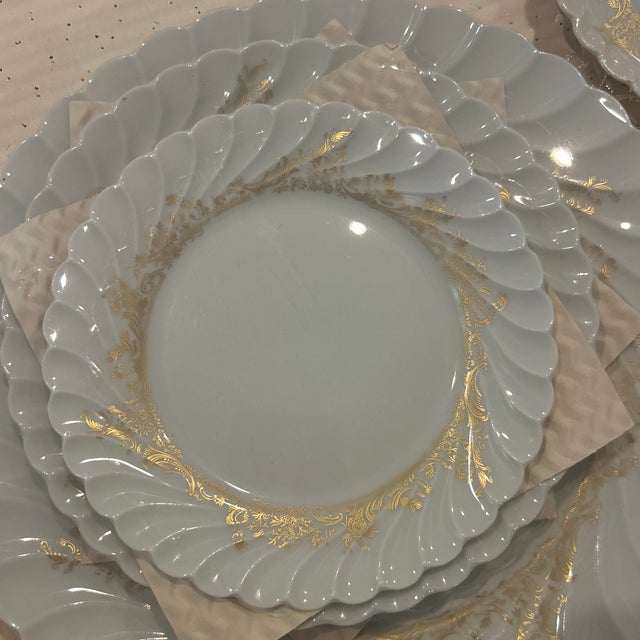 Vintage Haviland & Co Aesthetic Movement China Set - 78 pcs For Sale In Cleveland - Image 6 of 12