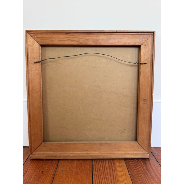 Textile Midcentury Austrian Landscape For Sale - Image 7 of 7