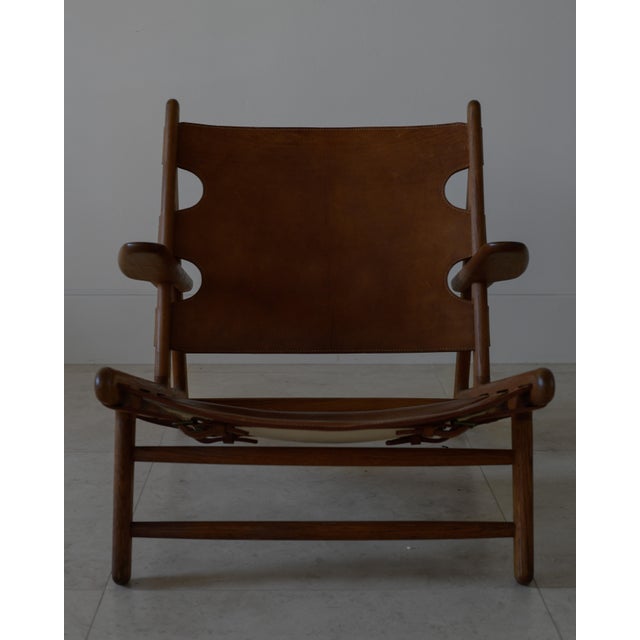 1950 Attributed to Borge Mogensen Hunting Chair for Frederica, Denmark For Sale - Image 9 of 13