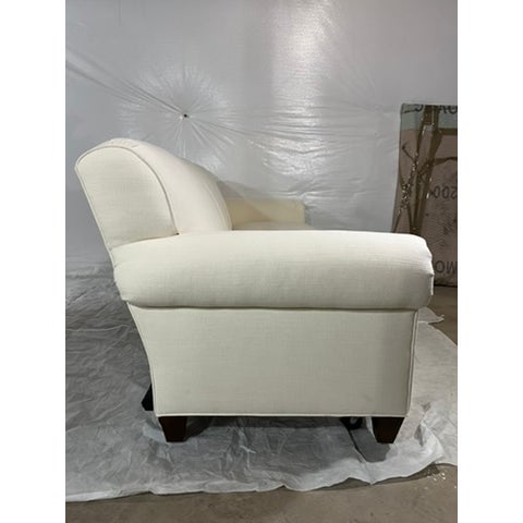 A single new three seat sofa hand made in North Carolina by Stickley Fine Upholstery. The sofa features a tight back with...