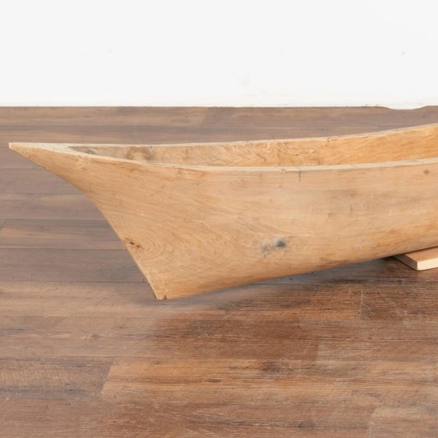 Early 20th Century Large Hand Carved Wooden Model Boat, Denmark Circa 1900's For Sale - Image 5 of 10