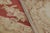 Textile Rug & Kilim’s Aubusson Style Rug in Cream and Green With Red Floral Medallion For Sale - Image 7 of 7
