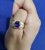 ♥ Product Summary ♥ Main Stone: Amethyst Band Material: 14k Yellow Gold Stone Cut: Oval Weight: 7 grams Width: 11mm