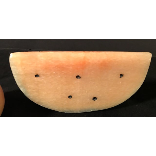 Stone Mid-Century Marble Fruit - Set of 3 For Sale - Image 7 of 11