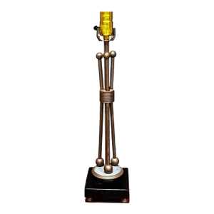 1960s Arturo Pani Refined Brass Table Lamp Mexico