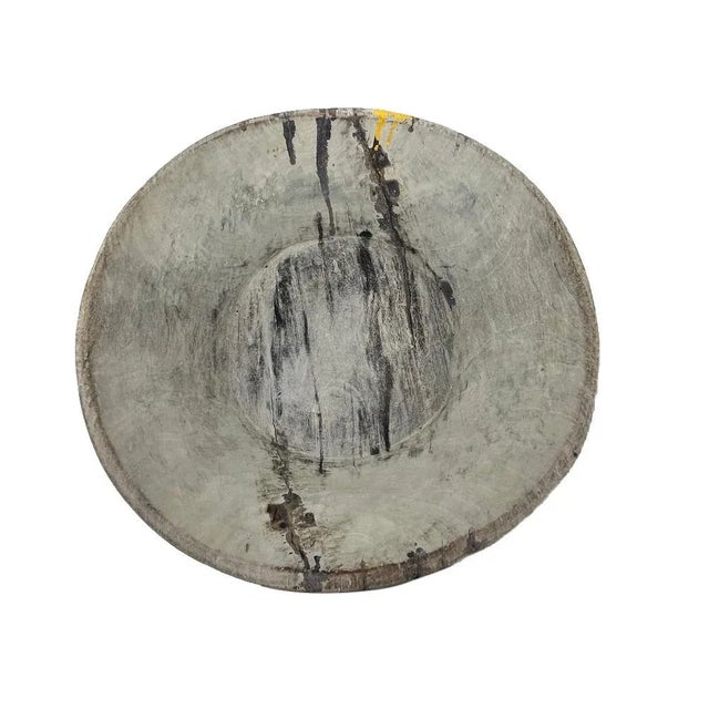 1970s 1970s Vintage Wooden Parat Bowl - Medium For Sale - Image 5 of 5