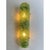 Contemporary Hammered Green Graniglia Murano Glass Wall Sconces by Simoeng for Simoeng, Set of 2 For Sale - Image 3 of 6